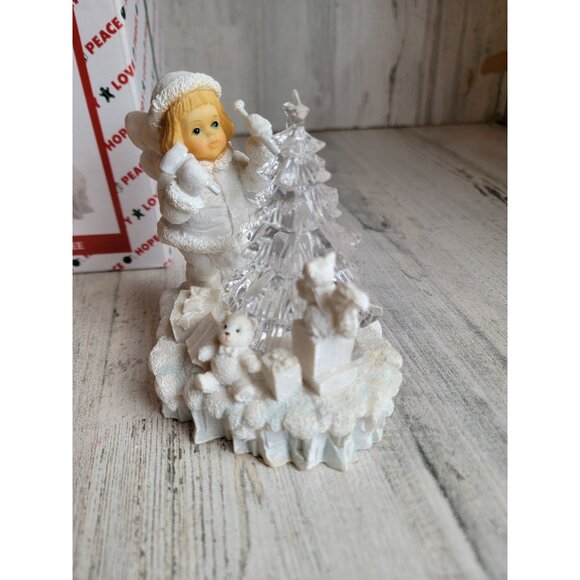 House of Lloyd AS IS snow drops tree around the world angel Xmas - Picture 3 of 8